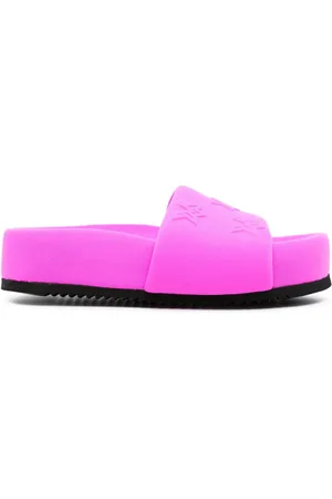 vic matiè Sandalen mit Logo-Prägung