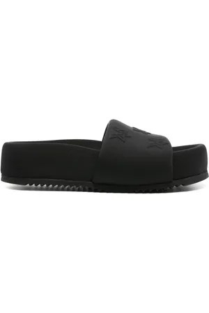 vic matiè Sandalen mit Logo-Prägung
