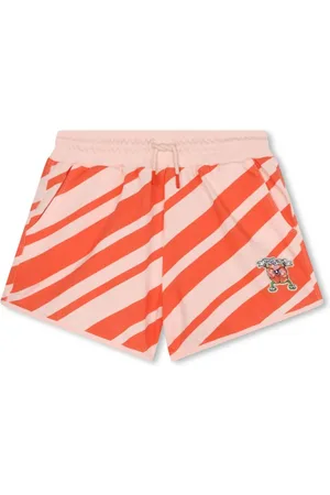 Kenzo Shorts aus Bio-Baumwolle mit diagonalen Streifen