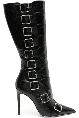 PARIS TEXAS Tyra Stiefel mit Schnalle 100mm