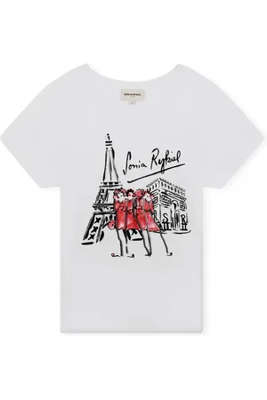 Sonia Rykiel Enfant T-Shirt aus Bio-Baumwolle mit Print