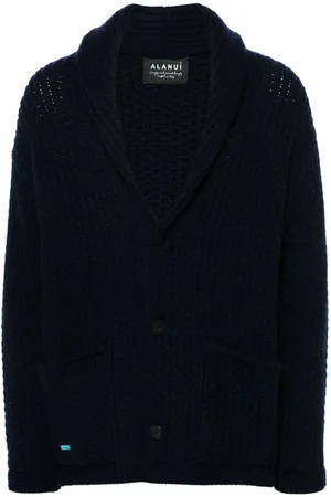 Alanui Finest Cardigan mit Zopfmuster