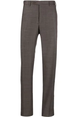 CANALI Halbhohe Straight-Leg-Hose