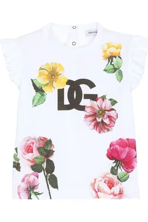Dolce & Gabbana T-Shirt mit Blumen-Print