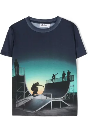 Molo T-Shirt aus Bio-Baumwolle mit Print