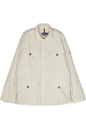 Ralph Lauren Gefütterte Jacke mit Logo-Applikation