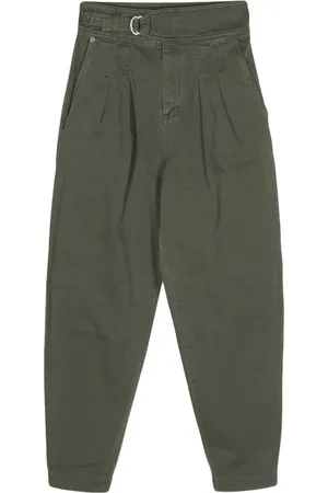 HUGO BOSS Tapered-Hose mit Bundfalten
