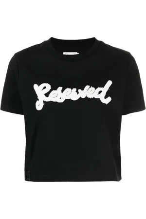 Izzue T-Shirt mit Slogan-Stickerei