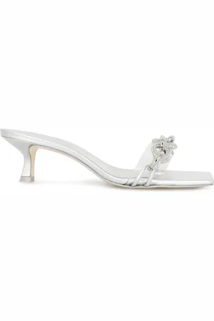 Cult Gaia Lynn Sandalen im Metallic-Look