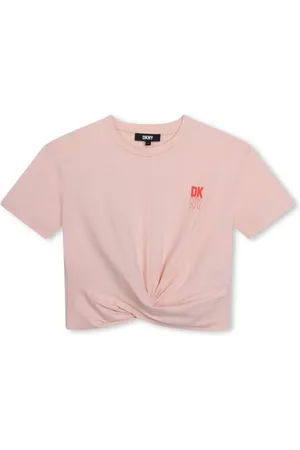 DKNY T-Shirt mit Knotendetail