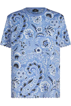 Etro T-Shirt mit Bandana-Print