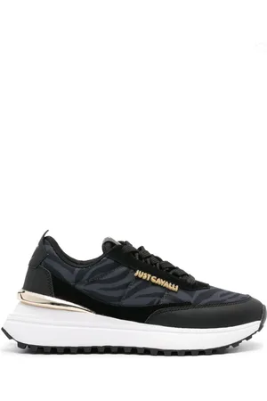 Roberto Cavalli Sneakers mit Zebra-Print