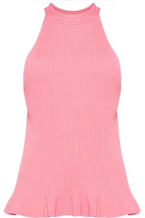 SEMICOUTURE Geripptes Cropped-Top