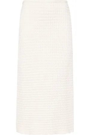 Jil Sander Rock mit Waffelstrick-Muster