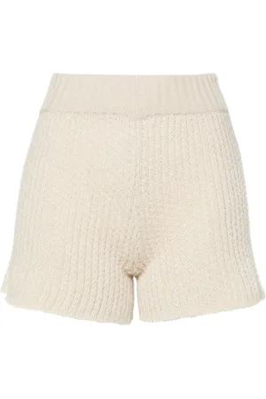 Alanui Shorts aus geripptem Strick