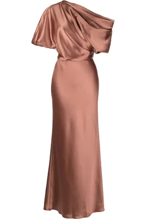 Amsale Schulterfreies Maxikleid