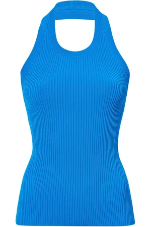 Proenza Schouler Gloria Stricktop mit Neckholder