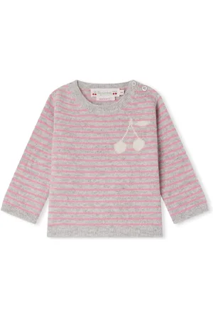 BONPOINT Gestreifter Celly Kaschmirpullover