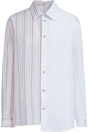 Marni Asymmetrisches Hemd mit Streifen