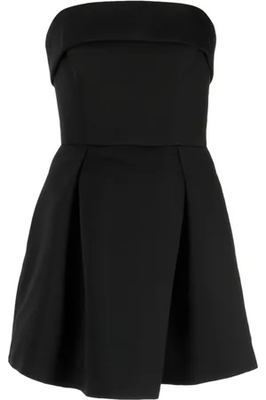Amsale Plissiertes Minikleid