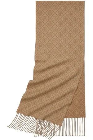 Tory Burch Großer Classic Schal mit Monogramm