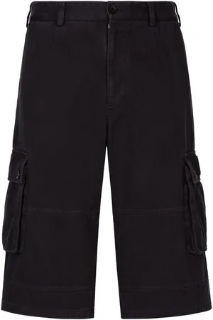 Dolce & Gabbana Cargo-Shorts mit Logo-Applikation