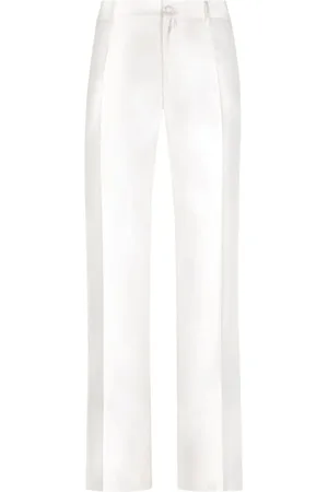Dolce & Gabbana Straight-Leg-Hose aus Seide