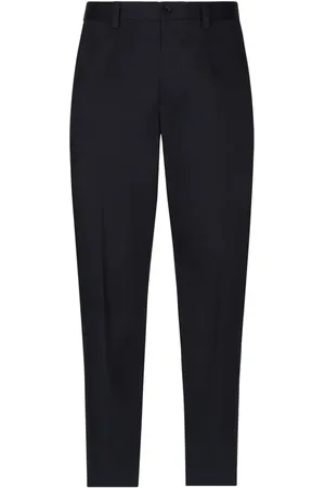 Dolce & Gabbana Tapered-Hose mit Logo-Schild