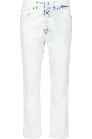 Dondup Halbhohe Cropped-Jeans