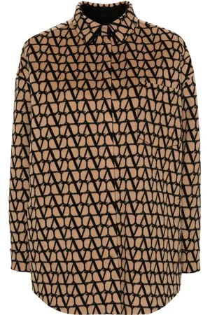VALENTINO GARAVANI Wendbarer Mantel mit Toile Iconographe-Print
