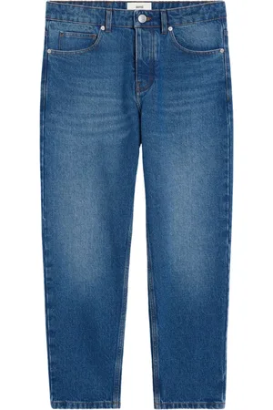 Ami Tief sitzende Straight-Leg-Jeans