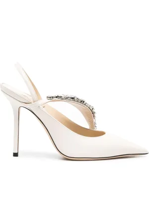 Jimmy Choo Flos Pumps aus Leder 100mm