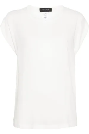 Fabiana Filippi T-Shirt aus Chiffon-Krepp