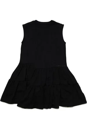 Maison Margiela Ärmelloses Kleid mit Logo-Print