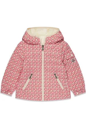 Moncler Kapuzenjacke mit Logo-Print