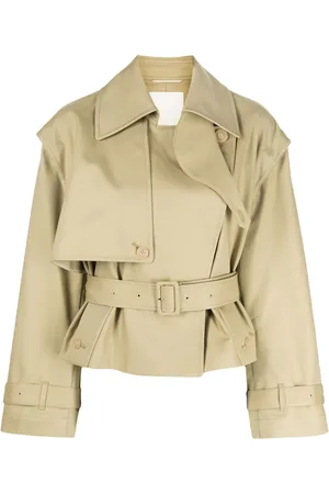JNBY Cropped-Trenchcoat mit offenem Rücken