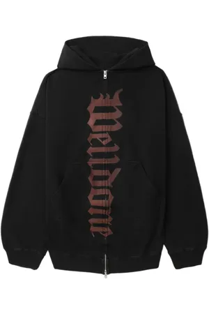 We11 Done Kapuzenjacke mit Logo-Print