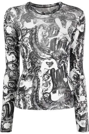JNBY Langarmshirt mit abstraktem Print