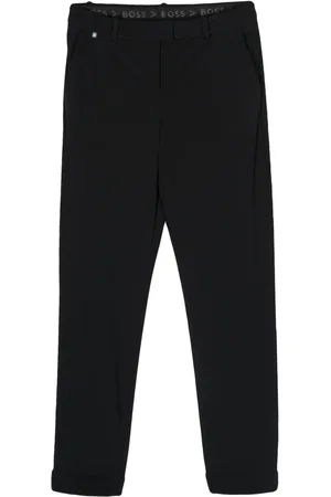 HUGO BOSS Schmale Hose aus Stretch-Jersey
