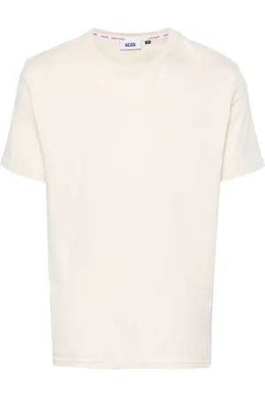 GCDS T-Shirt mit Logo-Stickerei