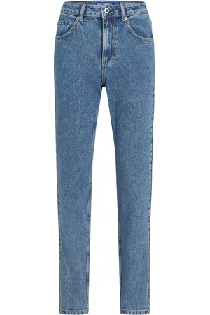 Karl Lagerfeld Hoch sitzende Tapered-Jeans