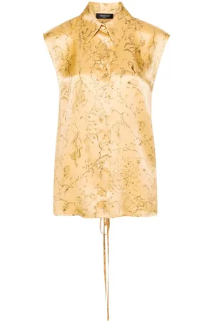 Fabiana Filippi Seidenoberteil mit floralem Print