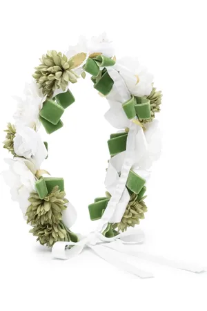 COLORICHIARI Stirnband mit Blumenapplikation