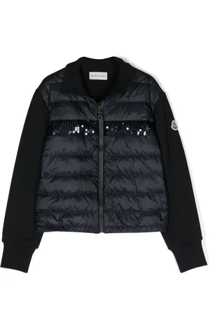 Moncler Gesteppte Jacke mit Pailletten
