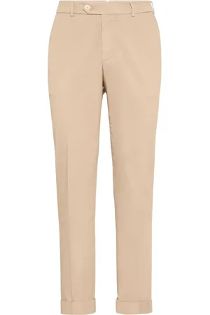 Brunello Cucinelli Halbhohe Chino