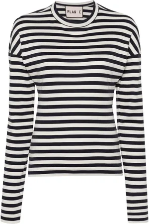 Plan C Gestreiftes Tanktop