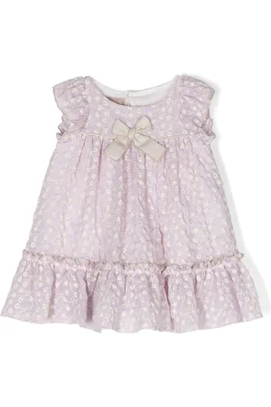 LA STUPENDERIA Kleid mit Blumenstickerei