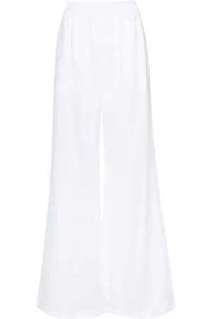 Fabiana Filippi Leinenhose mit weitem Bein