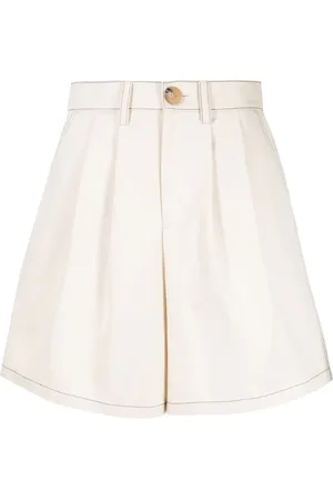 KIMHEKIM Weite Shorts mit Kontrastnähten