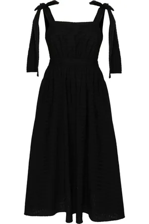 Msgm Midikleid mit Schleifendetail